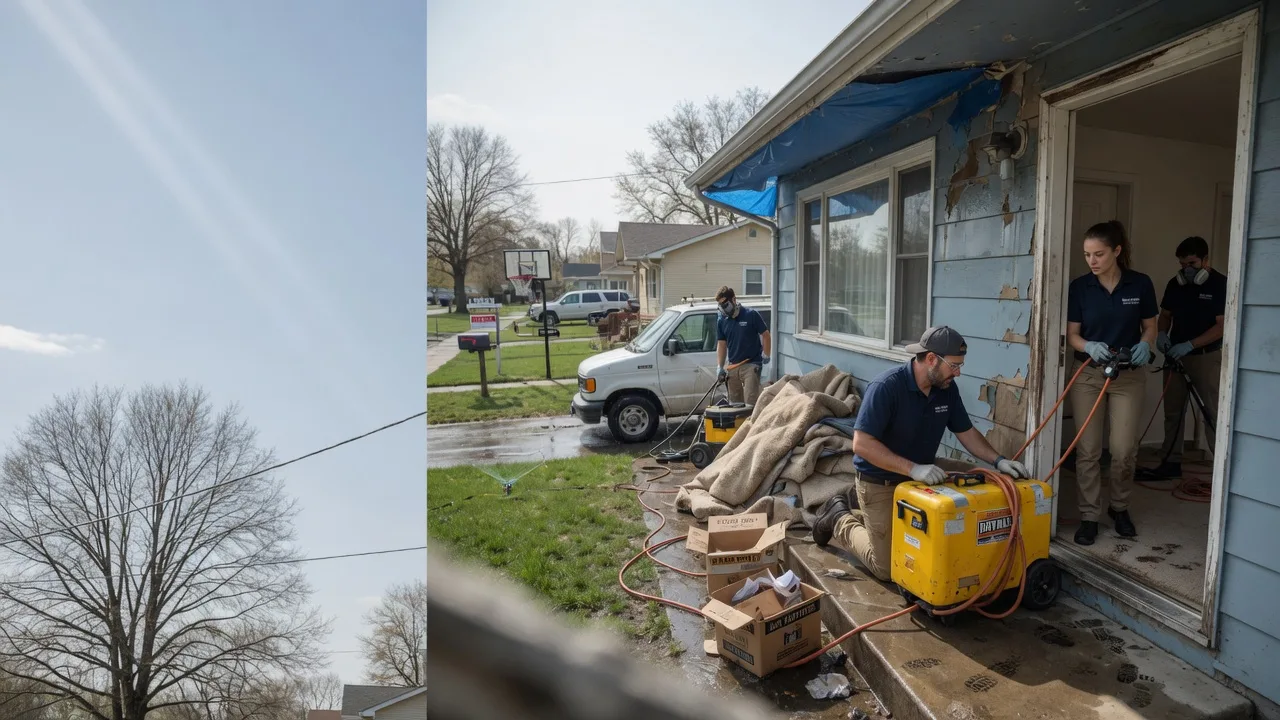 Basement Flood Cleanup in Oak City, UT near me